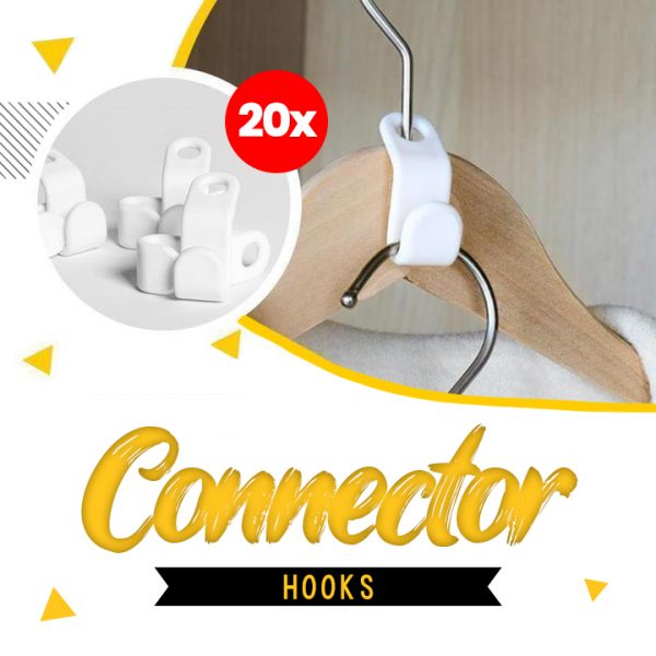 Connector hooks – Priestorovo úsporné háčiky (20 ks)