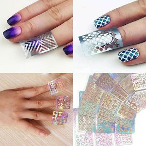 Nailart – Šablóny na nechty (144 kusov) 03