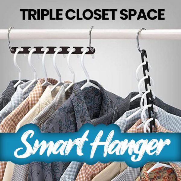 Smart Hanger – Šikovný vešiak na 40 odevů (24 kusov)
