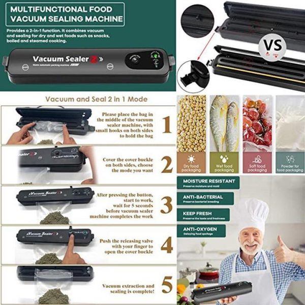 Freshfood – automatický vákuovač potravín slider