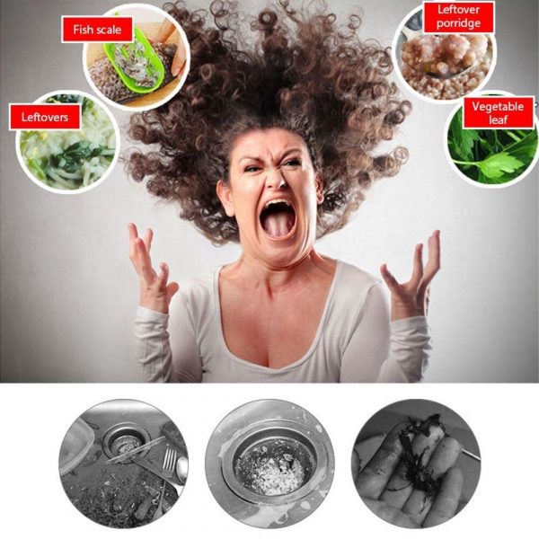 Čistý drez – Jednorazový odtokový filter (60 ks) slider