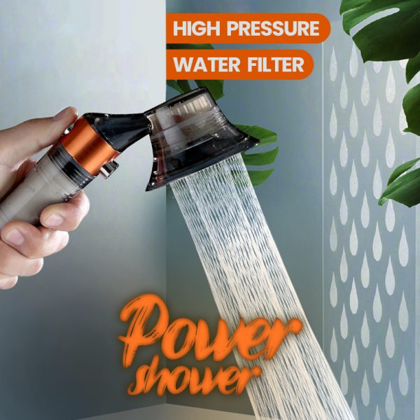 Power Shower – Vysoko tlaková sprchová hlavica slider