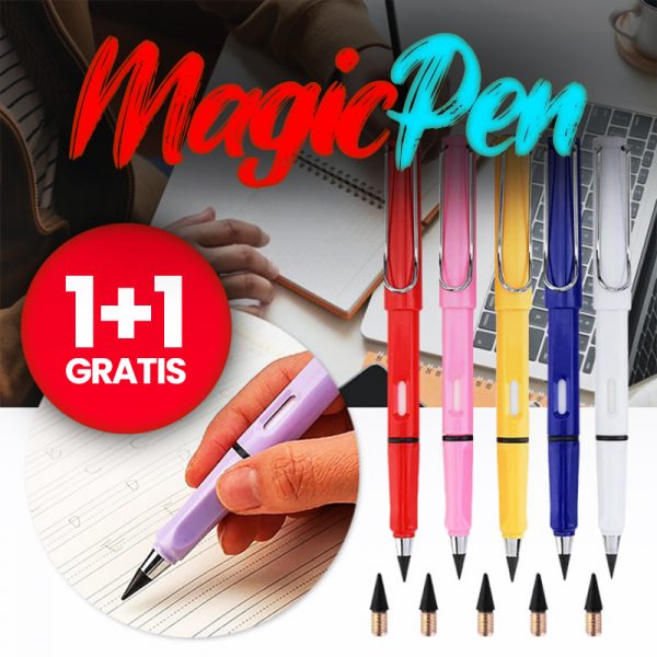 Magic pen – ceruzka, ktorá sa neminie (5 kusov) [1+1 GRATIS = 10 kusov]