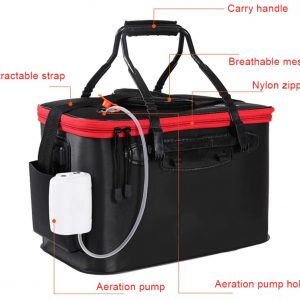 Foldable fishing bucket – Skladacie rybárske vedro 03