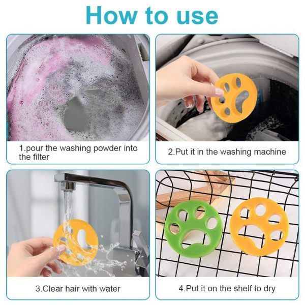 Lapač srsti – Lapače chlpov pre domáce zvieratá (2+2 GRATIS) slider