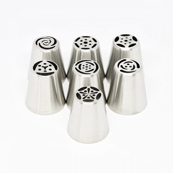 Cakepro – sada 7 nástavcov pre špičkovú dekoráciu dezertov slider