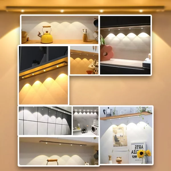 LED svetlo do skrinky na svetelný senzor slider