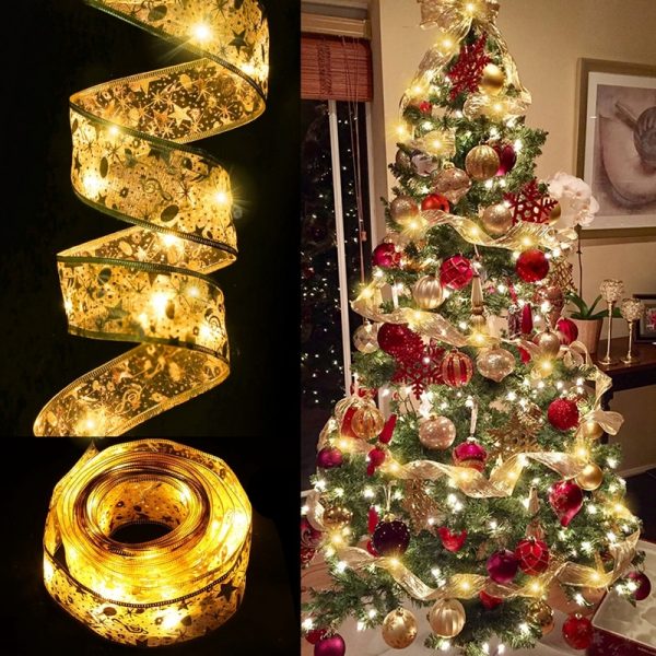 Ribbon lights – Žiarivá vianočná stuha