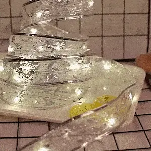 Ribbon lights – Žiarivá vianočná stuha 02