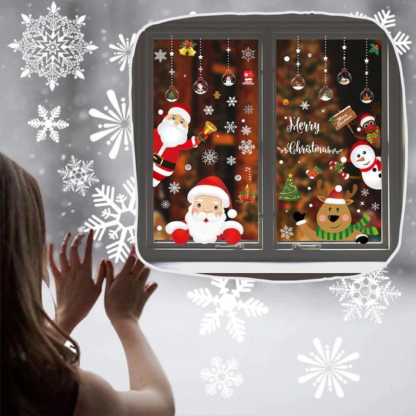 Christmas stickers -Vianočné statické nálepky slider